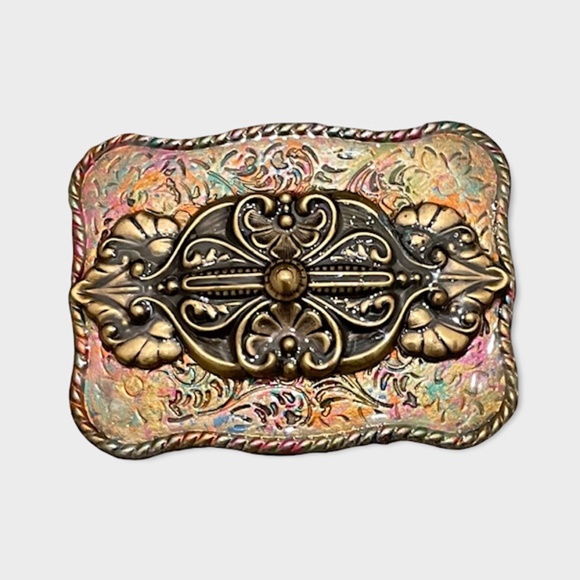 Handemade Designer Belt Buckles by HELEN ASHER DESIGNS new with tags